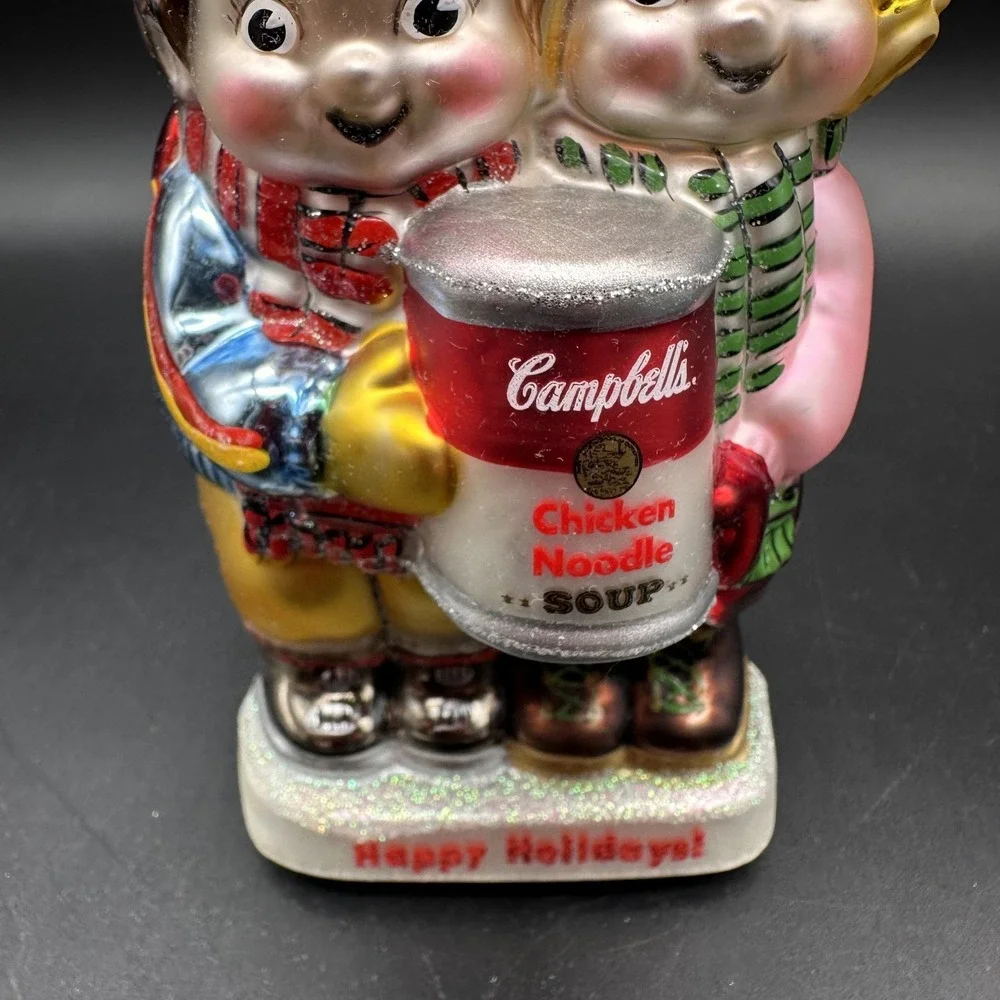 KURT ADLER POLONAISE CAMPBELL‎ SOUP KID ORNAMENT AP975